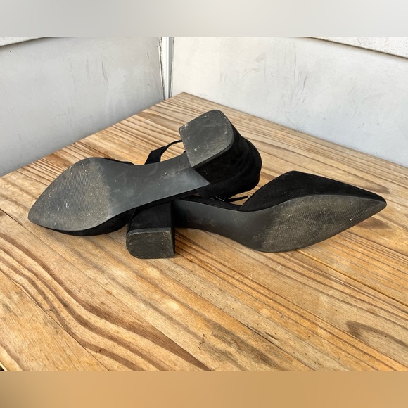 14th & Union Ayla black suede heels, 11 - Picture 6 of 8